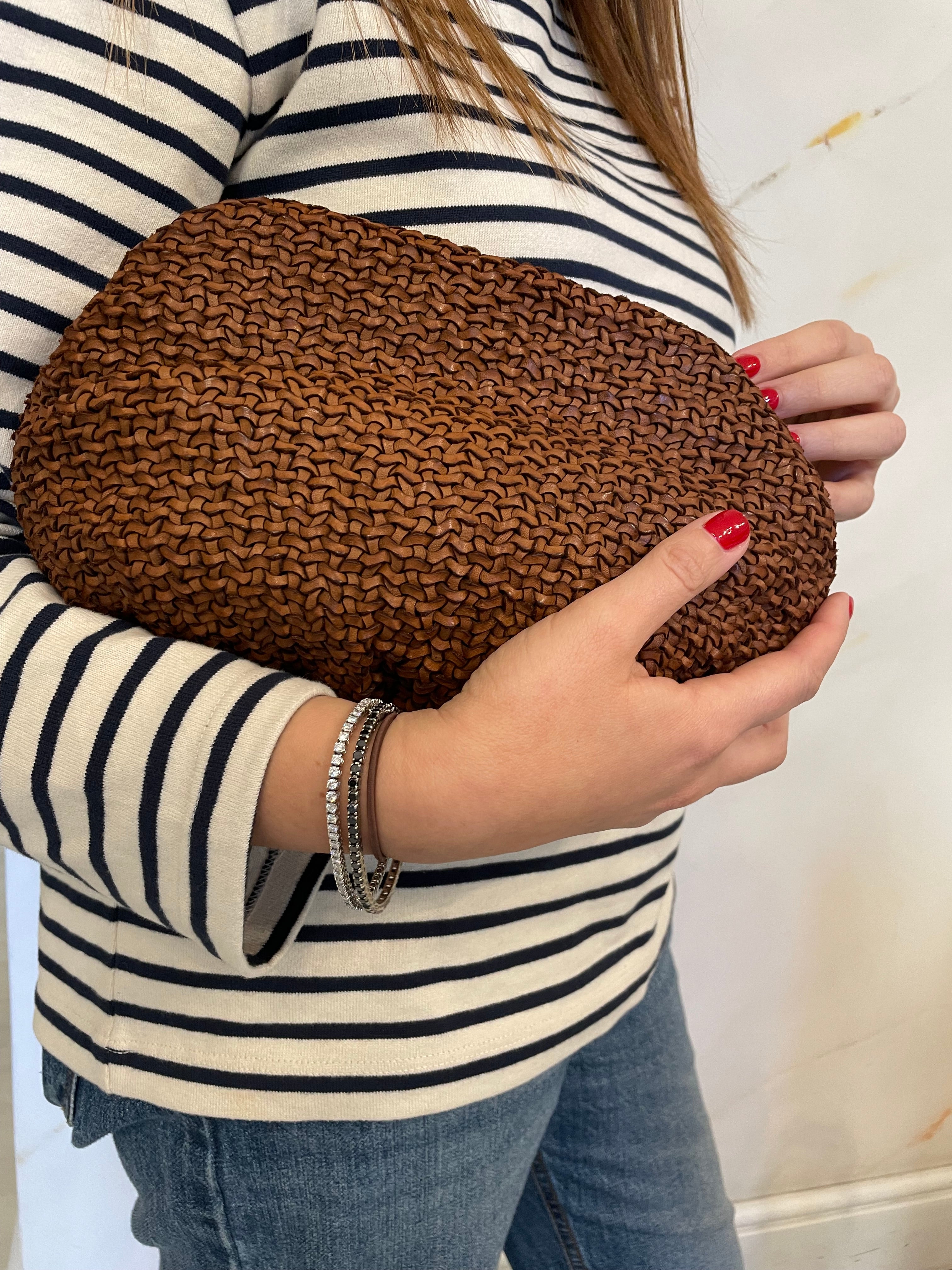 Pouch intrecciata