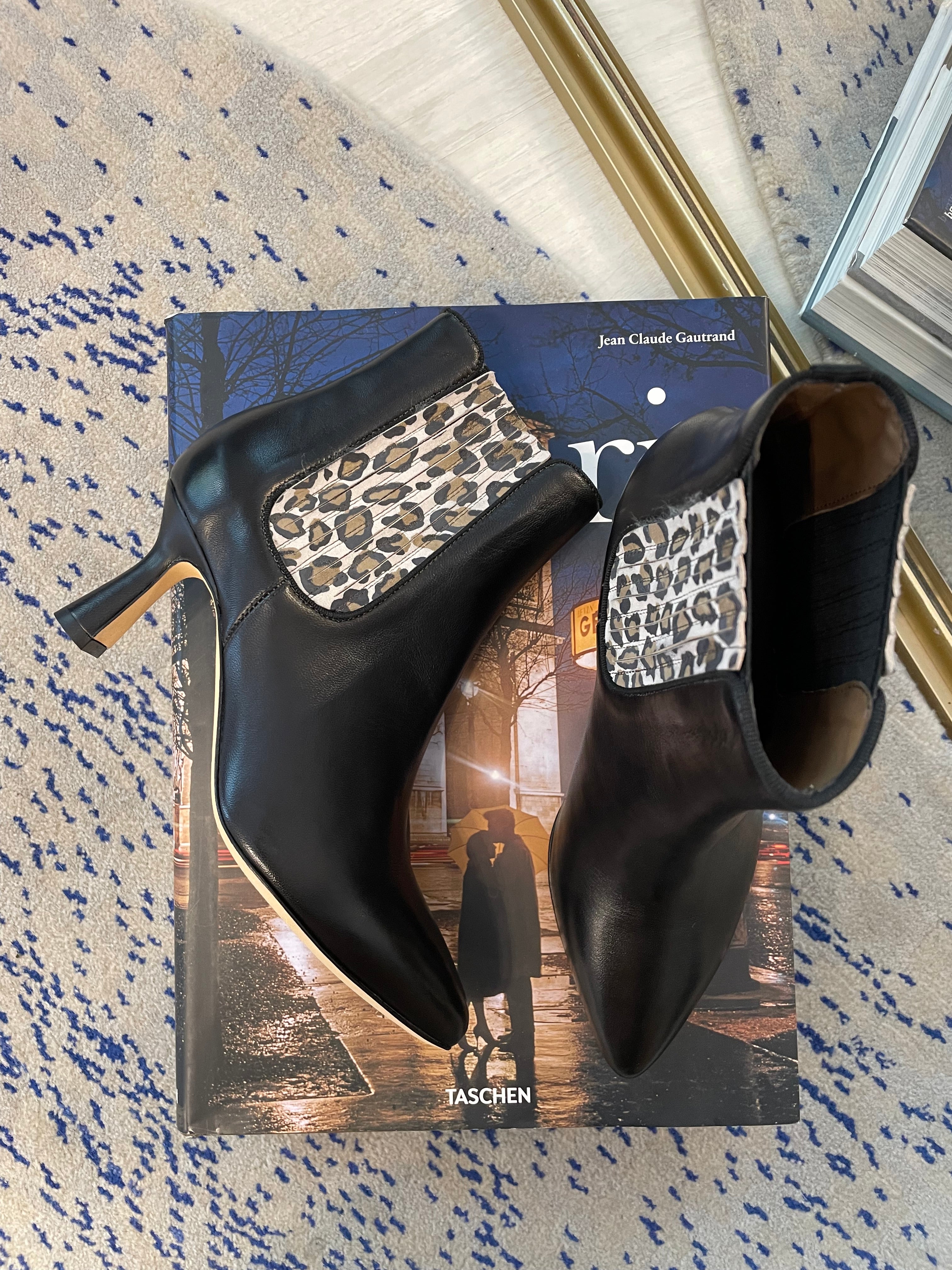 Stivaletto nero - leo