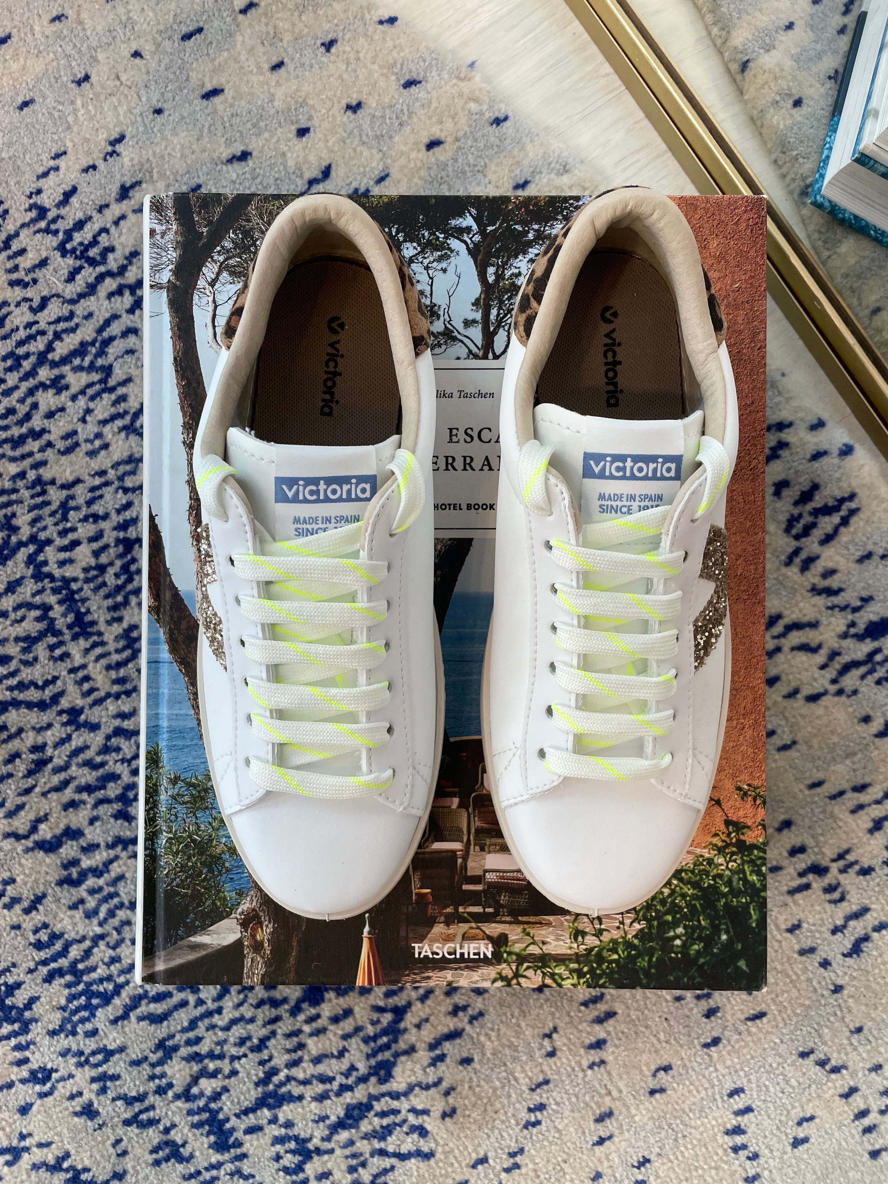 Sneakers Victoria - leo e glitter