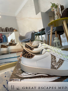 Sneakers Victoria - leo e glitter