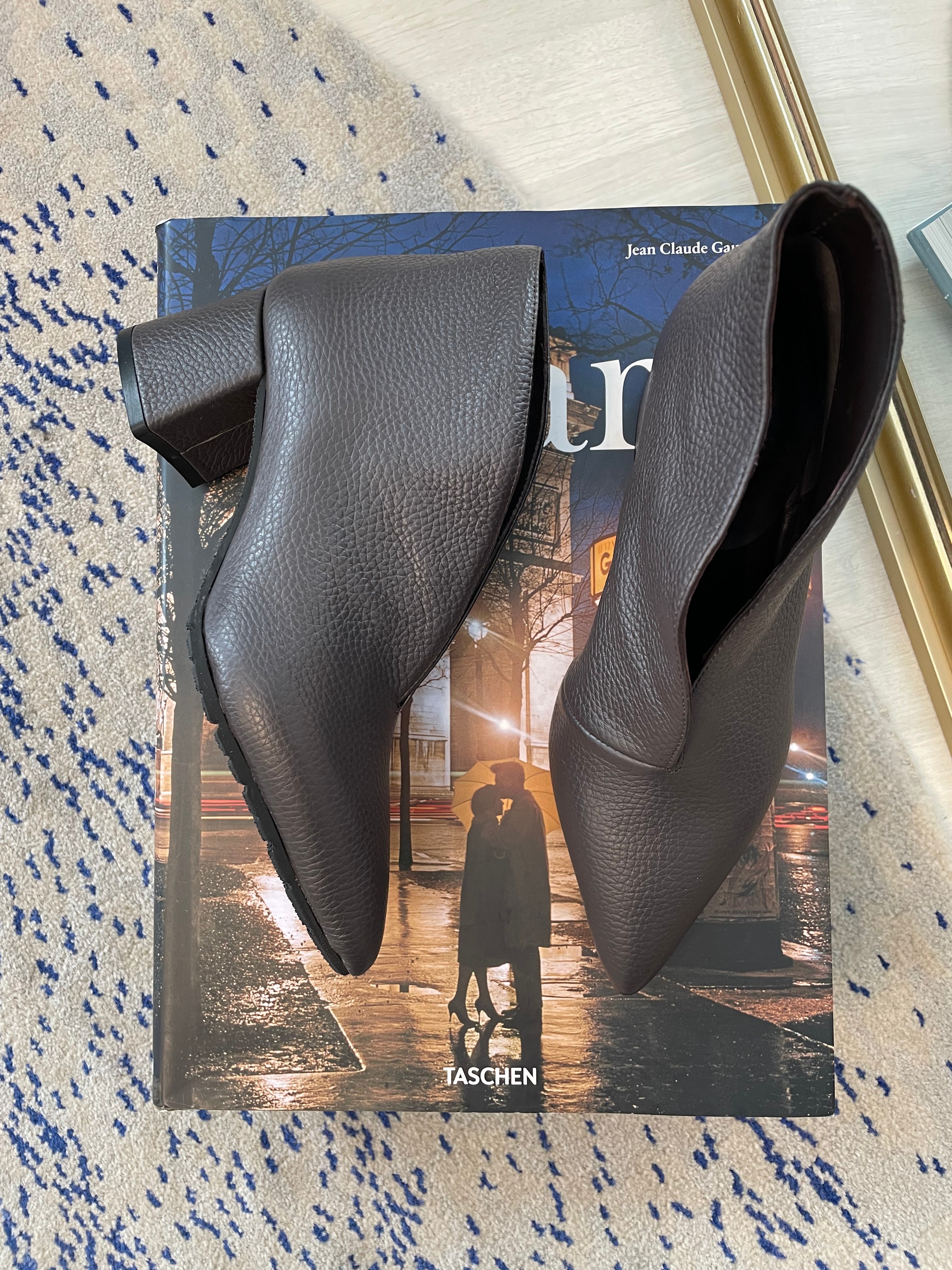 L’Arianna stivaletto scollato - pelle