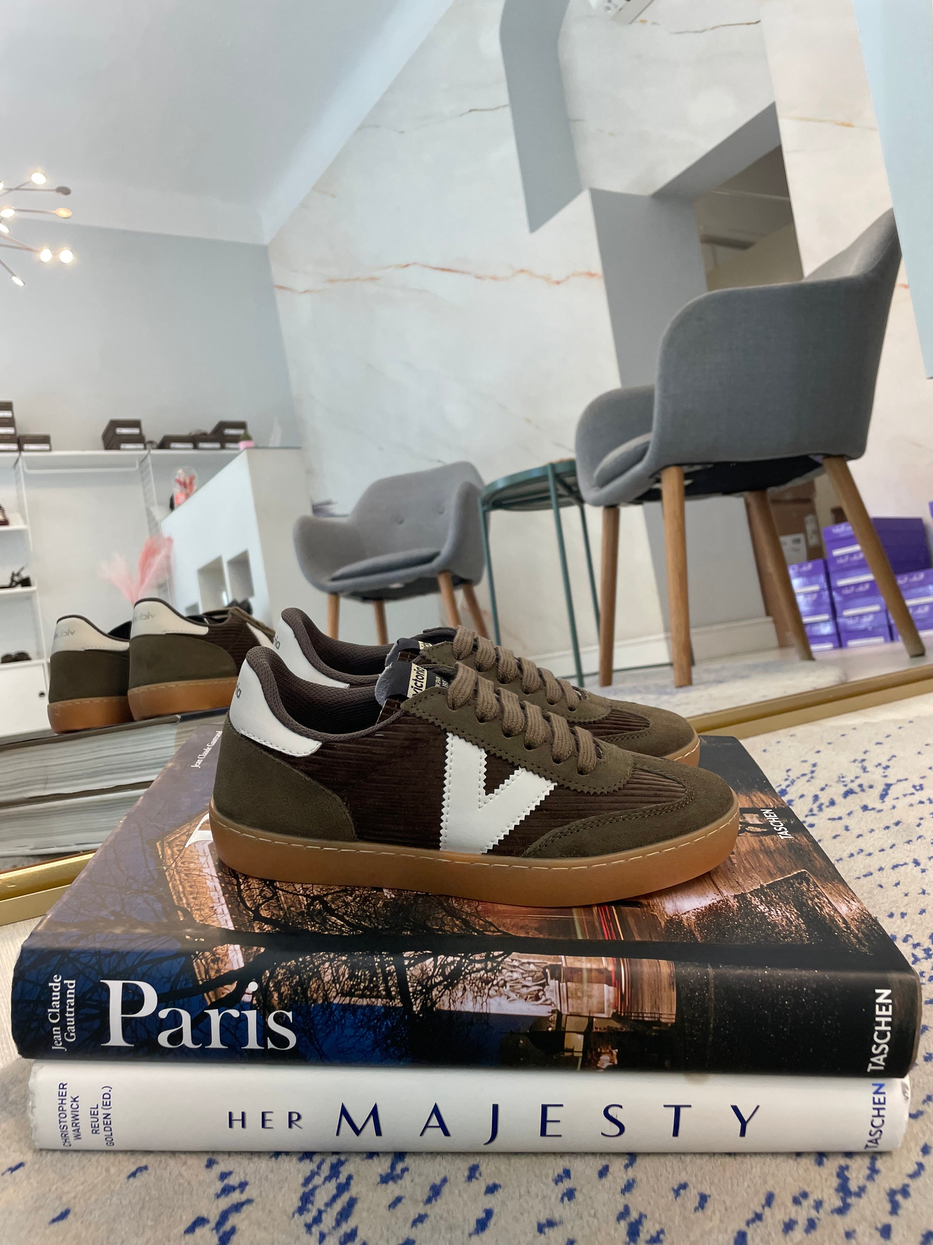 Sneakers Victoria - velluto