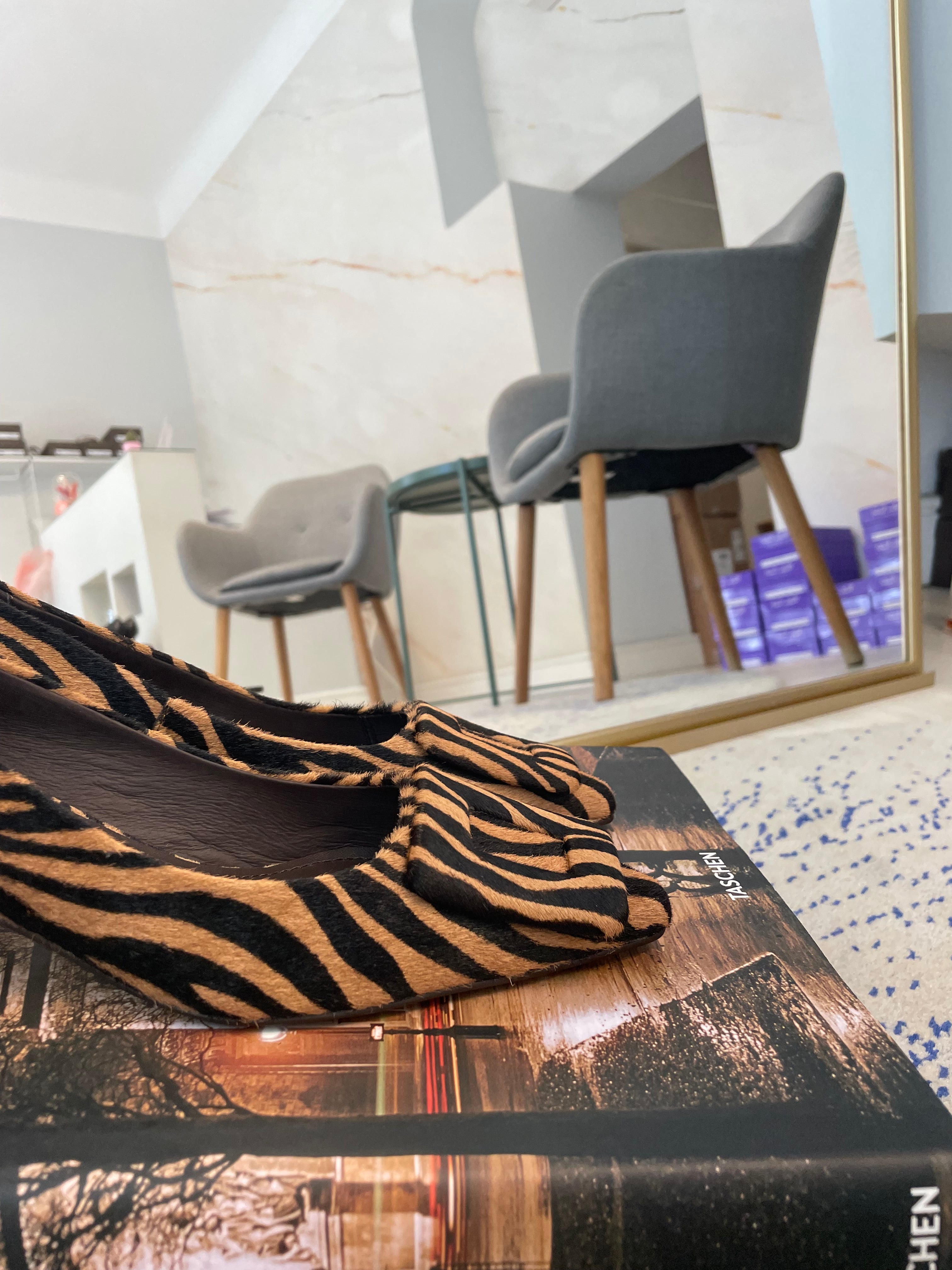 Aquarelle décolleté - cavallino