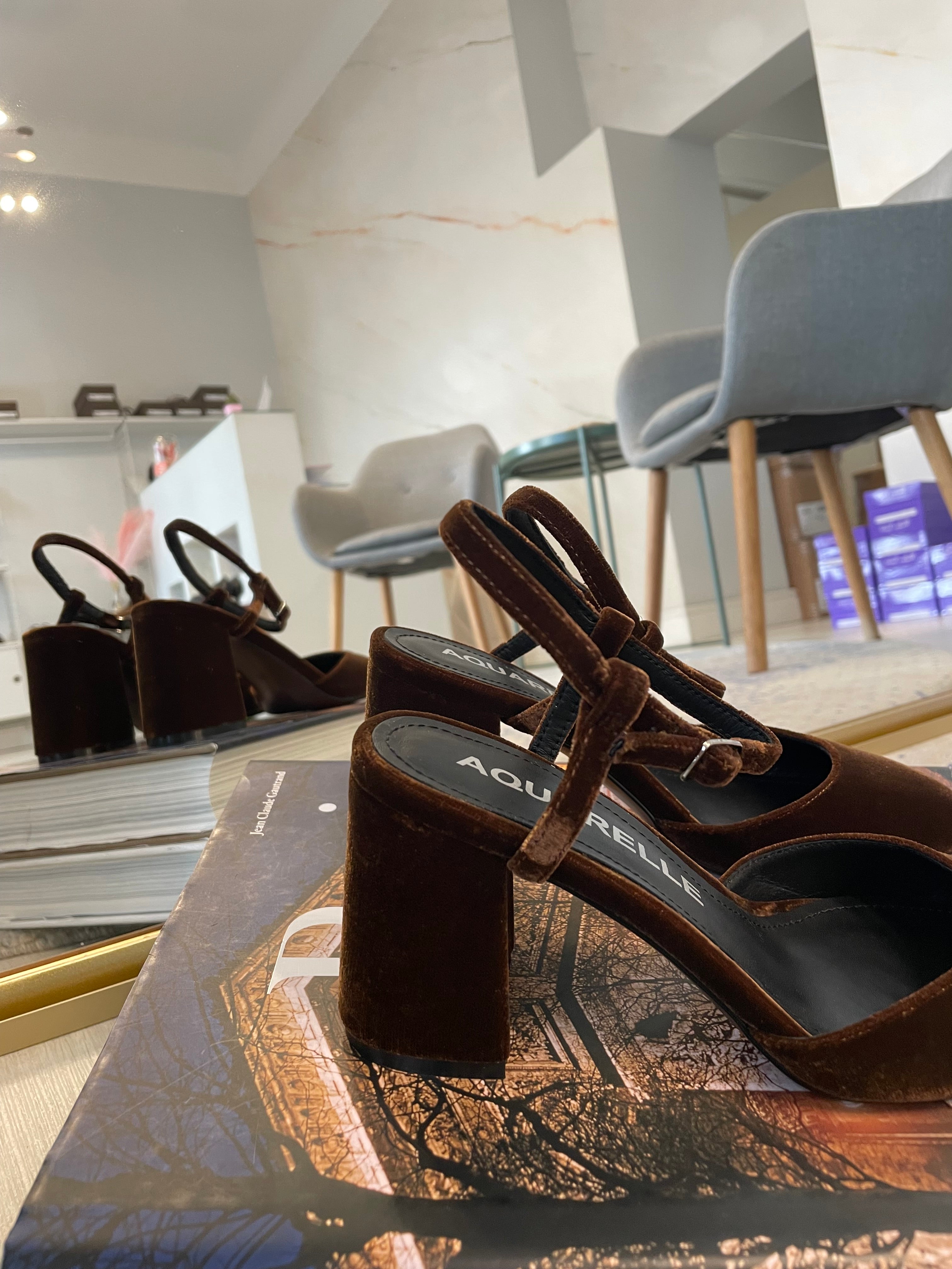 Aquarelle Maryjane - velluto