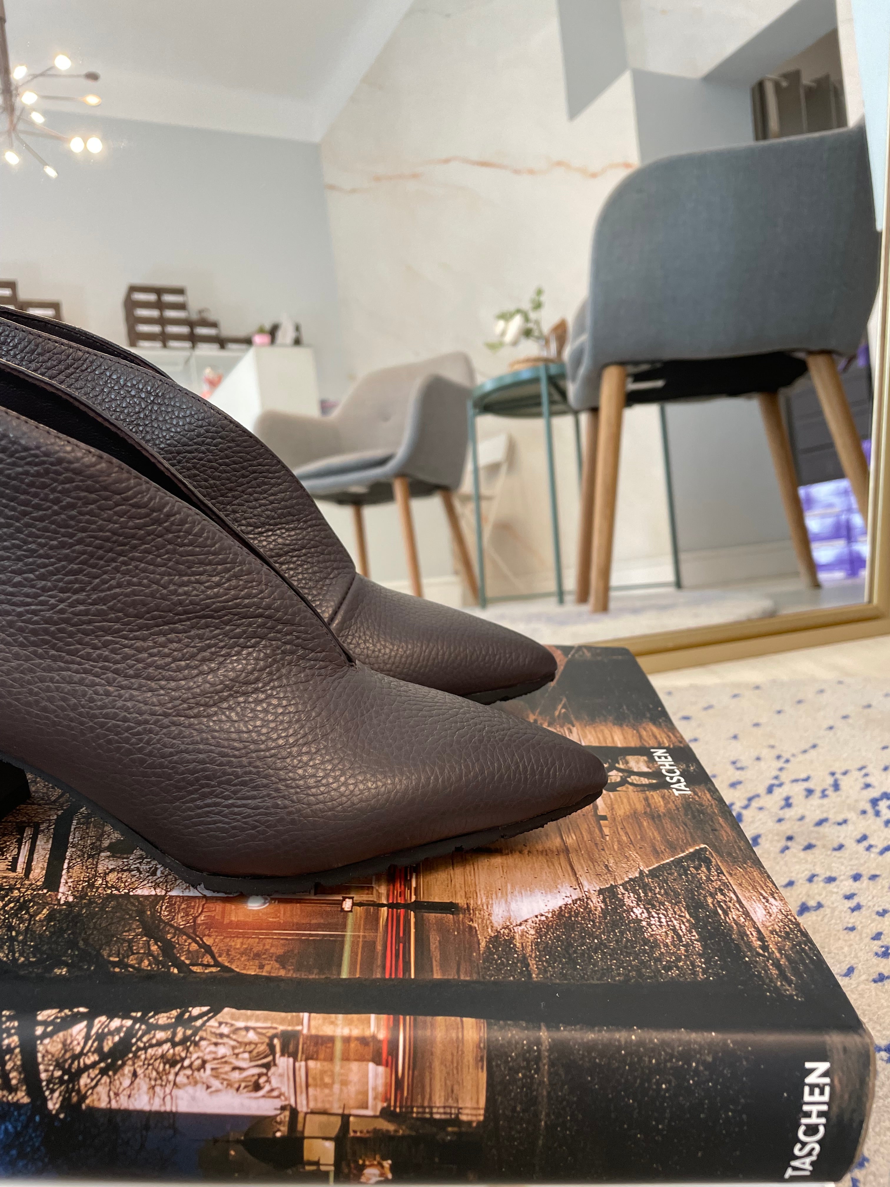 L’Arianna stivaletto scollato - pelle