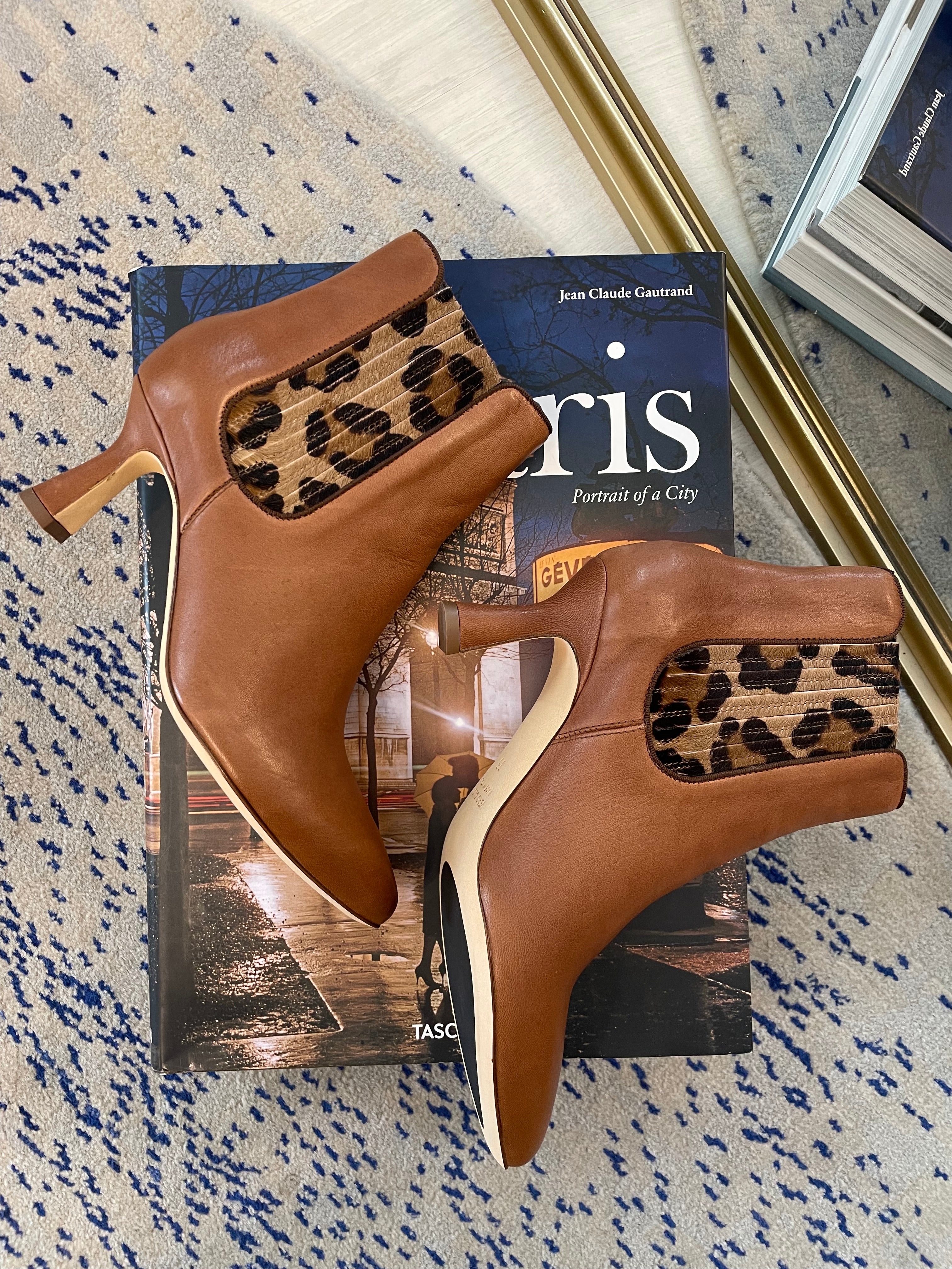 Stivaletto caramello - leo