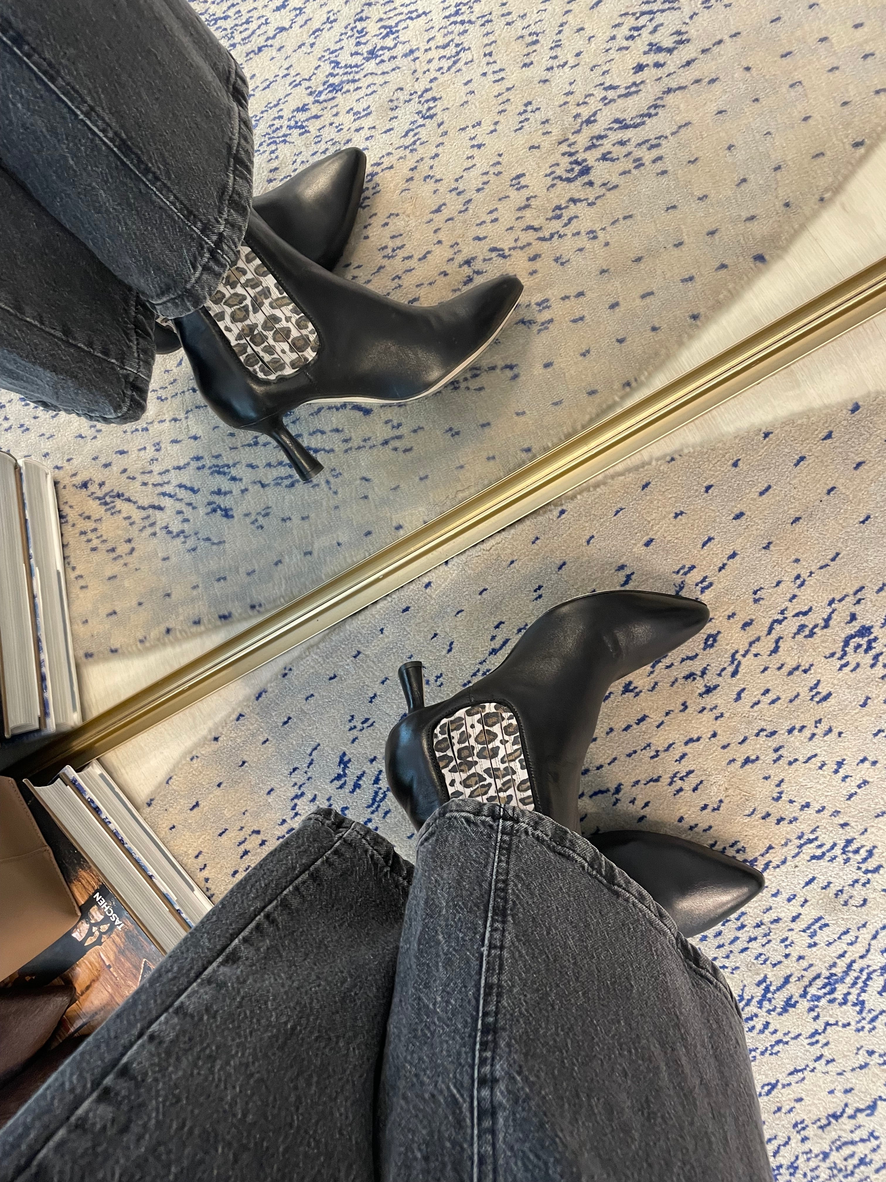 Stivaletto nero - leo