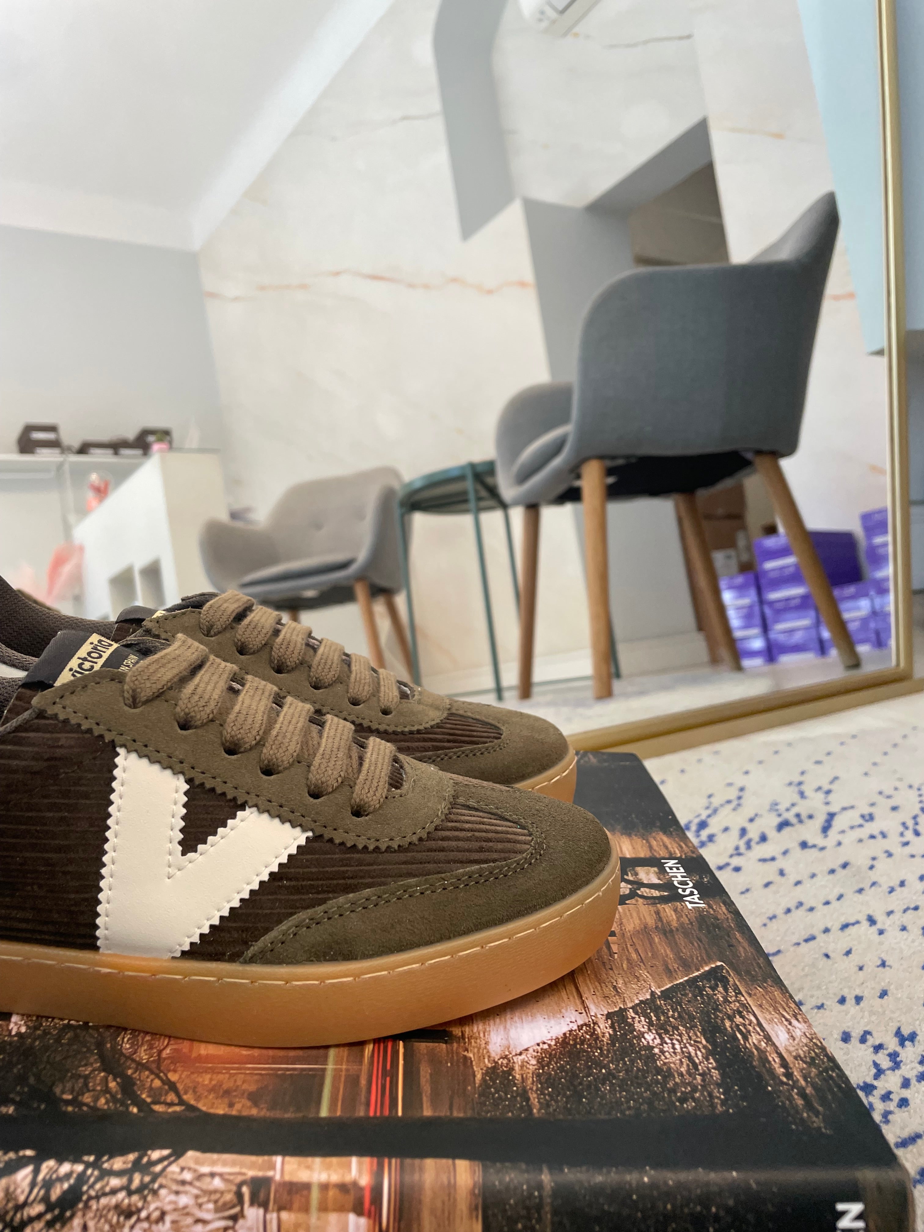 Sneakers Victoria - velluto