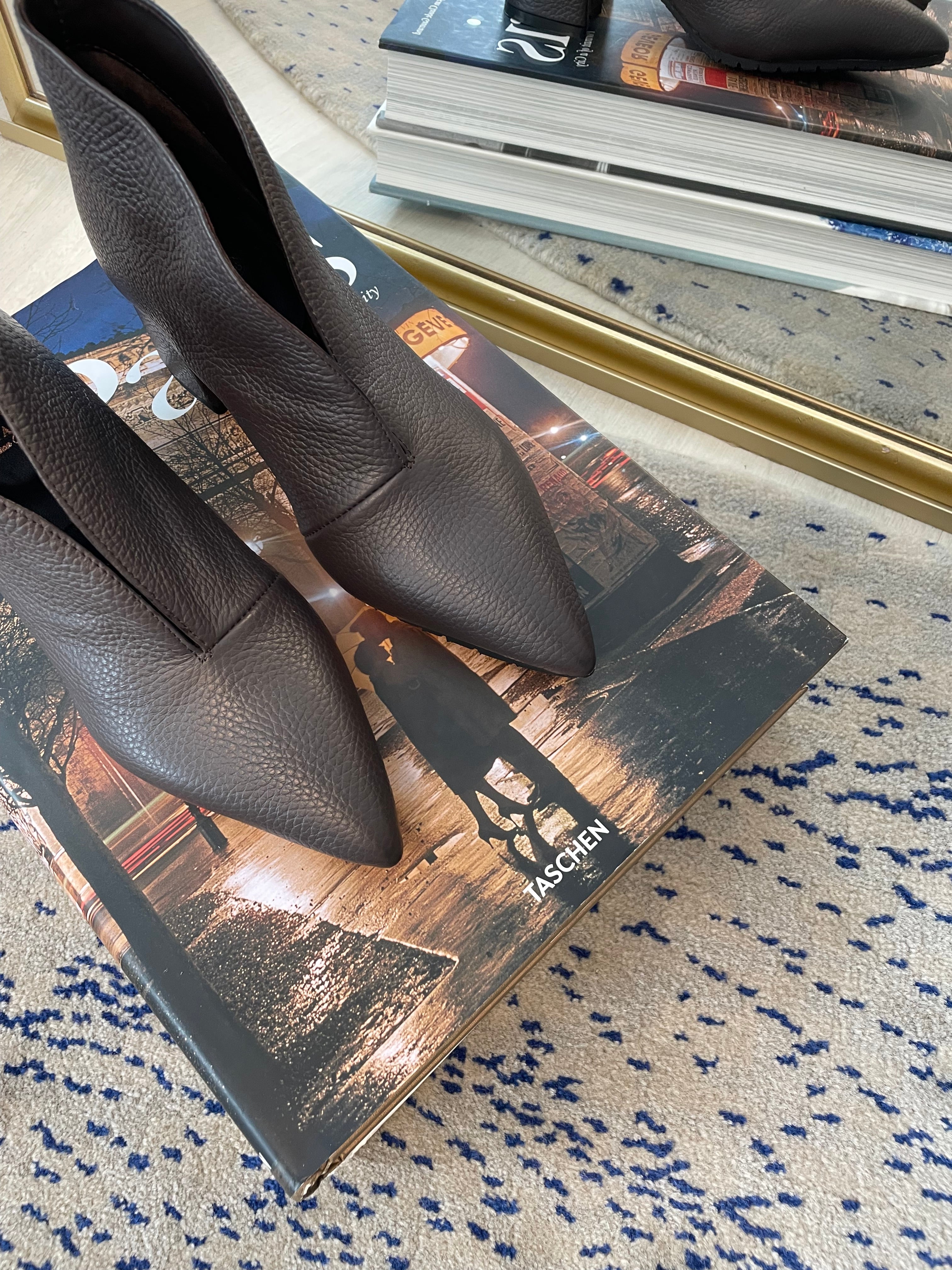 L’Arianna stivaletto scollato - pelle