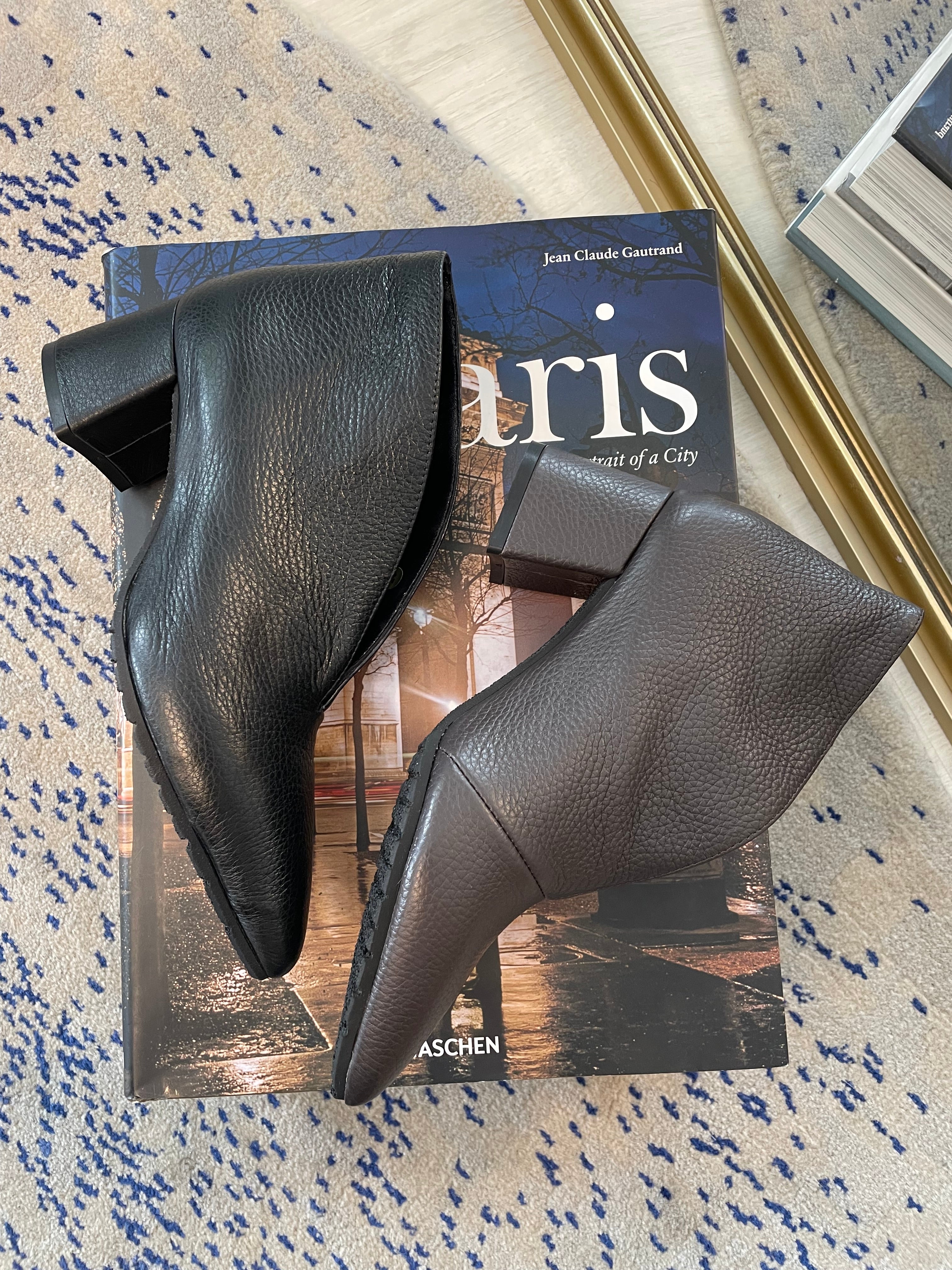 L’Arianna stivaletto scollato - pelle