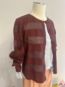 Cardigan traforato